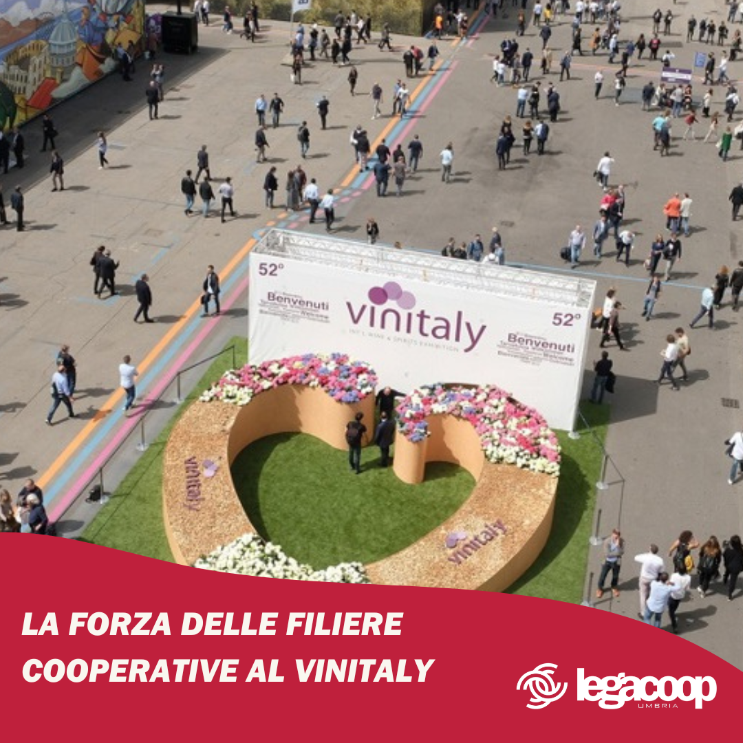 Vino e non solo, la forza delle filiere cooperative al Vinitaly